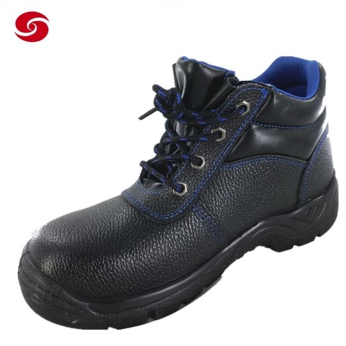 PU Leather Functional Work Guard Safety Boots Shoes Steel Toe