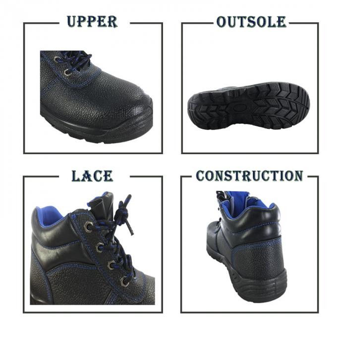 PU Leather Functional Work Guard Safety Boots Shoes Steel Toe