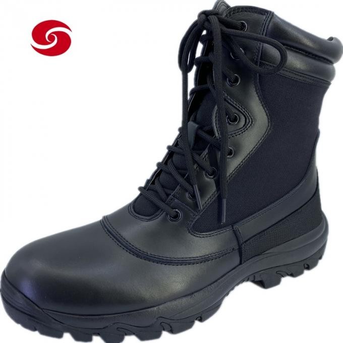 Light Weight Army Combat Police Tactical Boots with Zipper