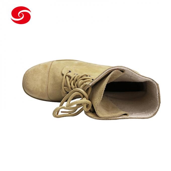 Desert Color Full Suede Leather Boots Men's Boots Military Boots