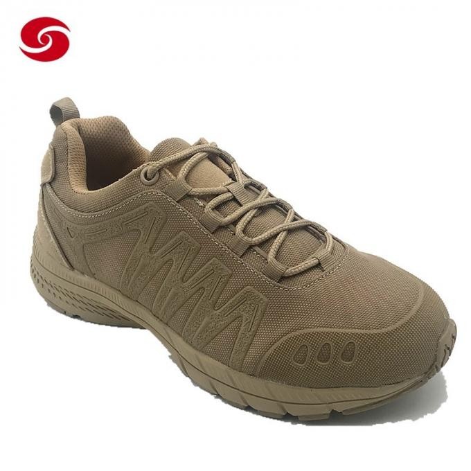 Light Weight Desert Brown Tan Outdoor Hiking Military Tactical Travel Shoes