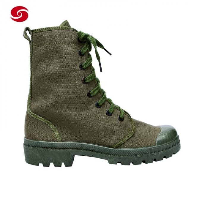Army Green Cavans Boots/ Military Boots/ Cotton Boots/ Labor Boots/ Work Boots