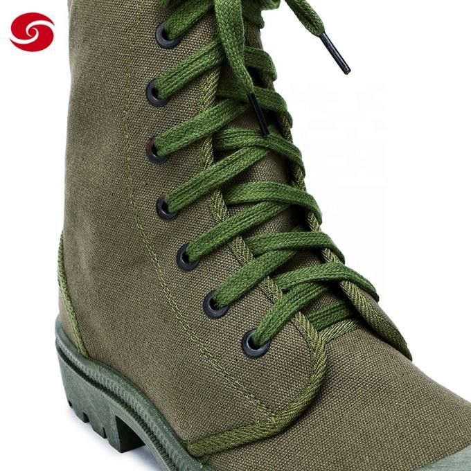 Army Green Cavans Boots/ Military Boots/ Cotton Boots/ Labor Boots/ Work Boots