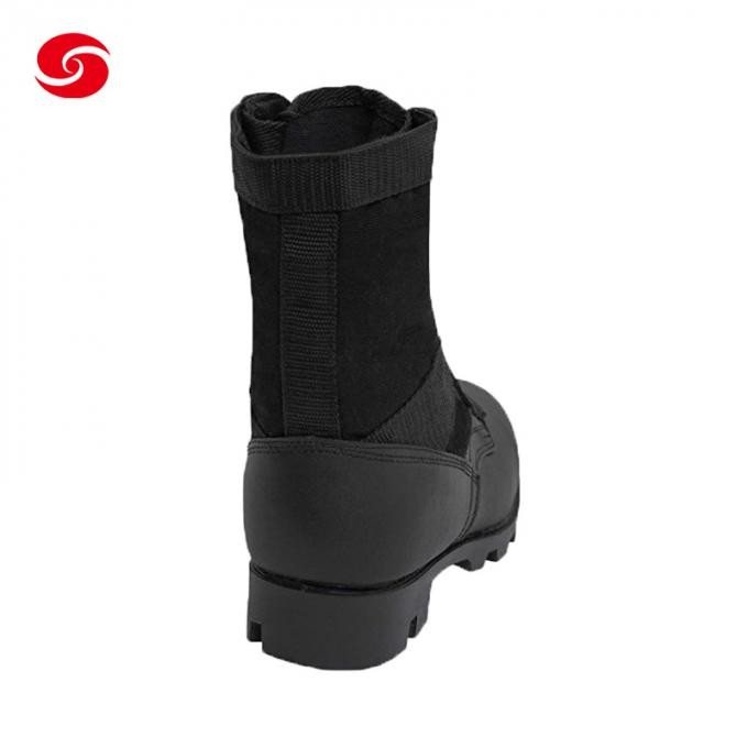 Hot Selling Genuine Leather Army Tactical Military Jungle Safety Boots