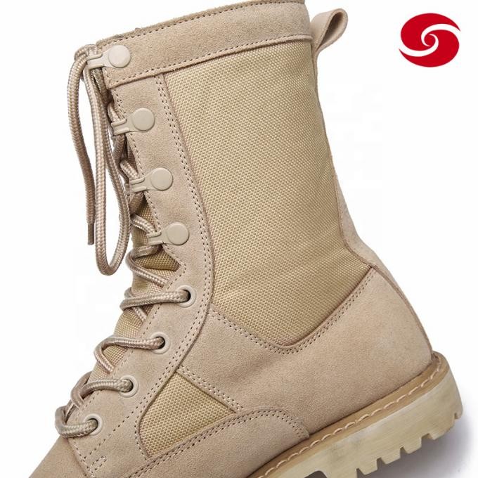 Sand Color Military Tactical Combat Jungle Boots