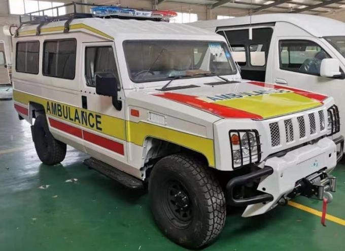 4WD Rhd Low Price Diesel Ambulance Vehicle Euro V