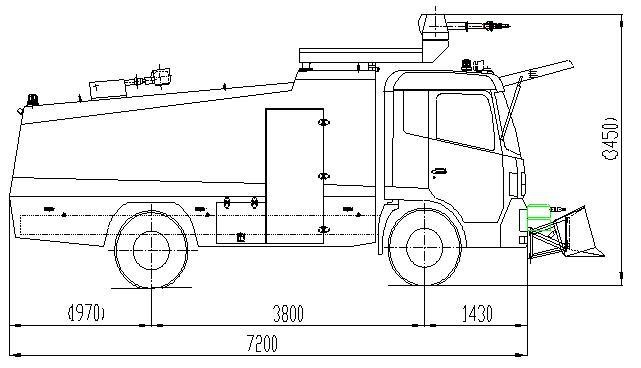Nigeria Police Riot Control Water Cannon Vehicle