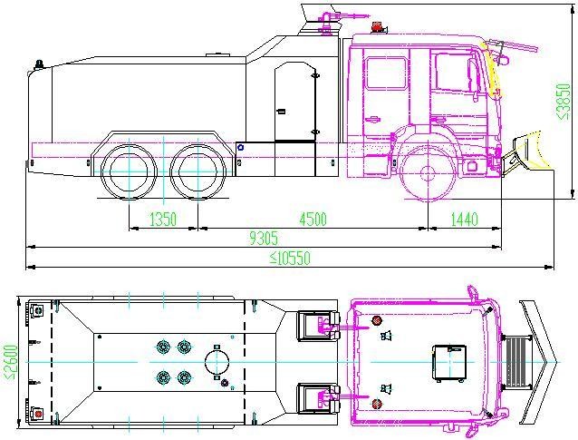 Cxxm Customizing 14000L 6X4 Model Anti-Riot Water Cannon Vehicle/ 6X6 Model Mercedes-Benz Complete Self-Protection System Customized Anti-Riot Water Truck