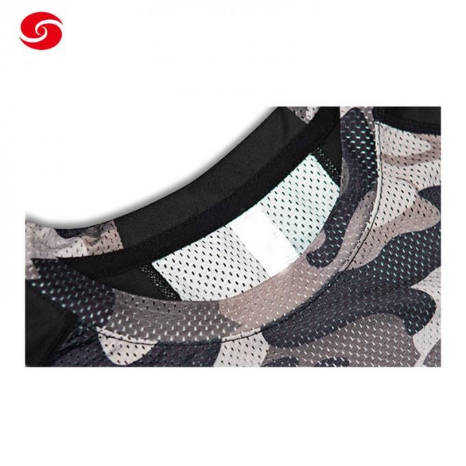 Bird Eye Cloth Fitness Sport Compression Running Sweater T Shirt