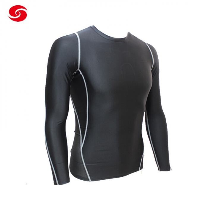 Long Sleeves Lycra Rash Guard T Shirts for Sportwear for Man