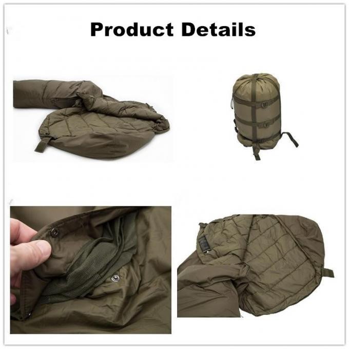 High Quality Hiking Waterproof 3 Season Army Sleeping Bag for Trip