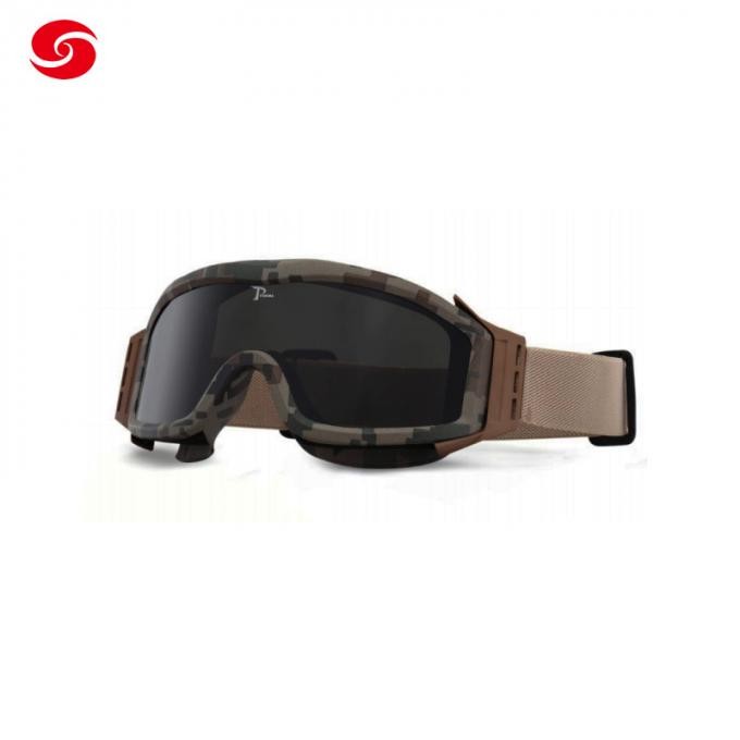 Best Selling Bullet-Proof Interchangeable Anti-UV Military Tactical Goggles