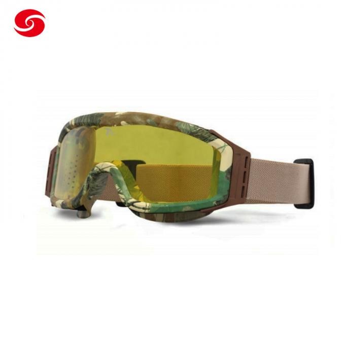 Best Selling Bullet-Proof Interchangeable Anti-UV Military Tactical Goggles