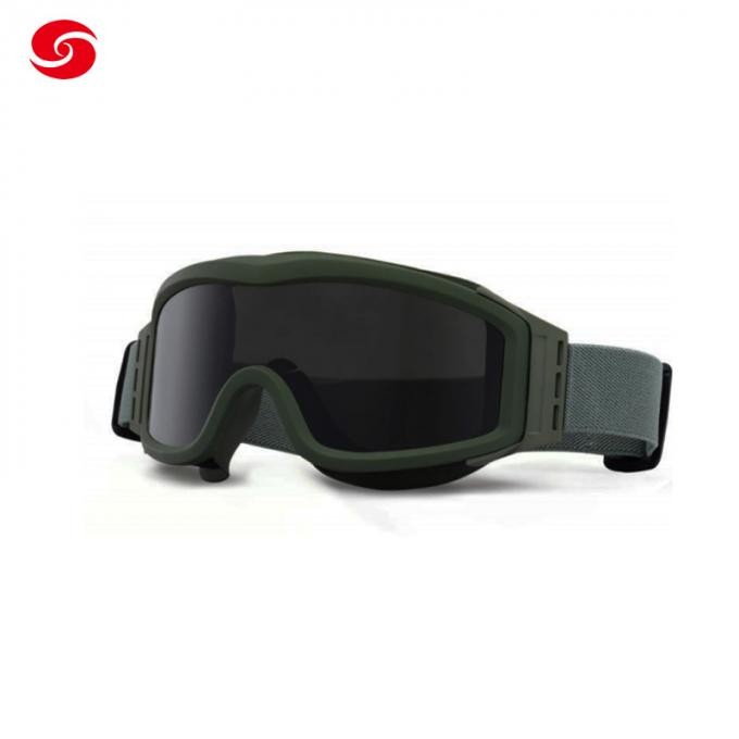 Best Selling Bullet-Proof Interchangeable Anti-UV Military Tactical Goggles