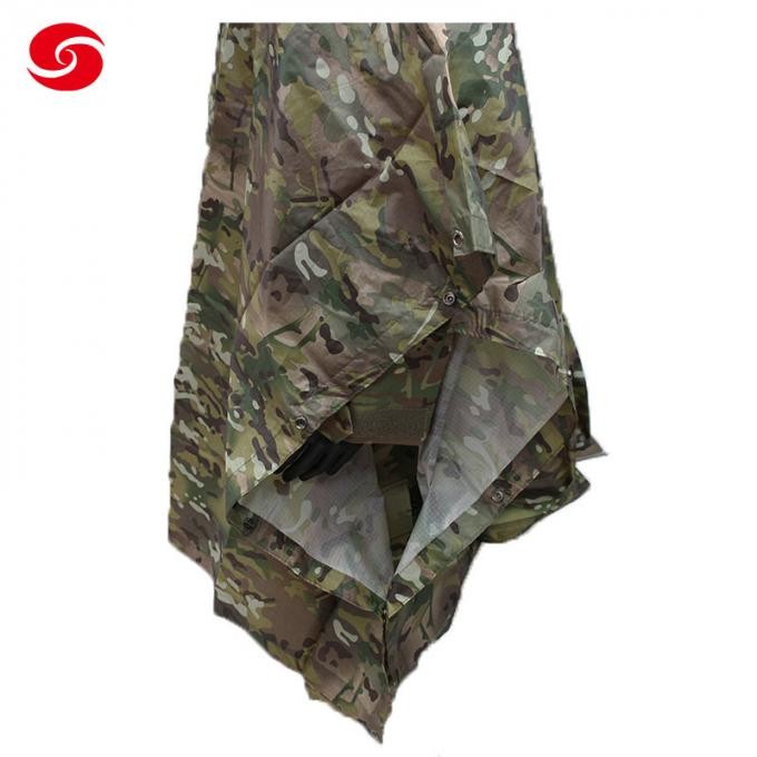 Police Coating Military Light Weight Army Outdoor Raincoat Army Woodland Camouflage Poncho