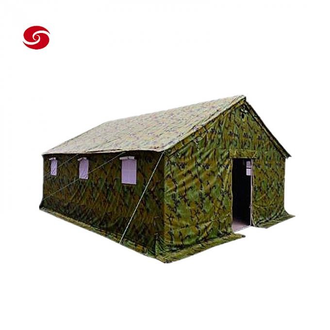 Military Tent/Canvas PVA PU Coating Waterproof Solider Army Tent/ Medical Emergency Hospital Tent/Outdoor Tent