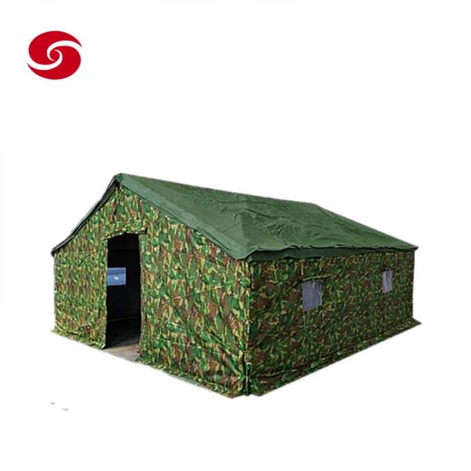 Military Tent/Canvas PVA PU Coating Waterproof Solider Army Tent/ Medical Emergency Hospital Tent/Outdoor Tent