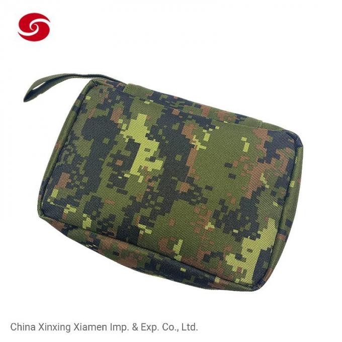 Military Army Outdoor Distorted Digital Pattern Digital Camouflage Polyester Functional Pouch Tool Toiletries Bag