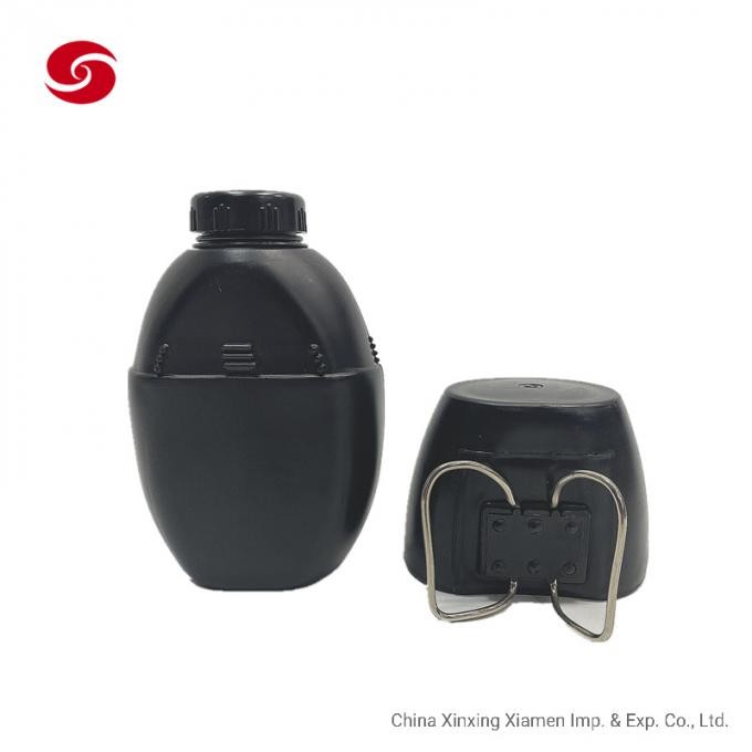 Military Army 58 Style Black Canteen Water Bottle Kettle Plastic Cup Mug
