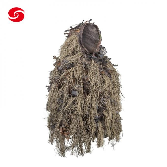3D Leaves Woodland Camouflage Ghillie Suit Military Clothes and Pants for Hunting Shooting Airsoft Wildlife