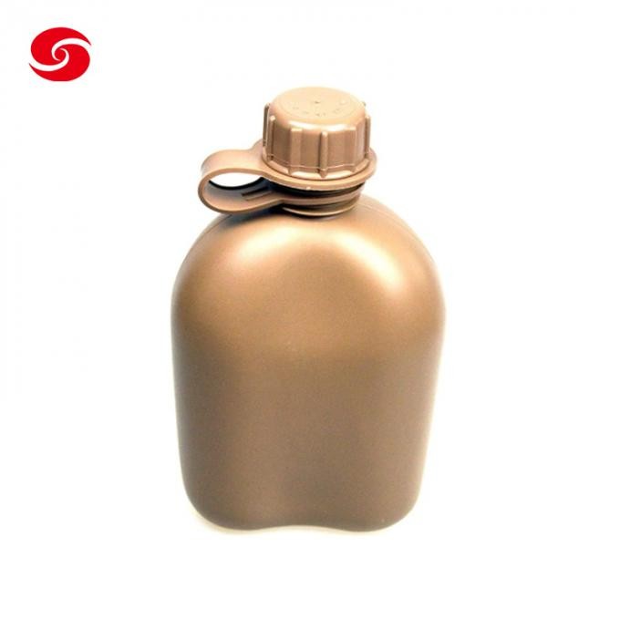 1000ml Plastic Army Military Water Canteen with Carrying Pouch Hiking Water Bottle