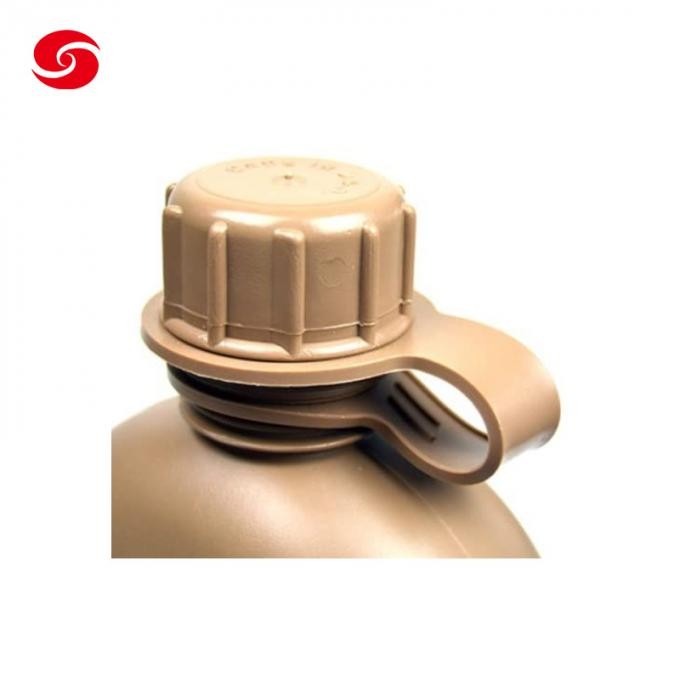 1000ml Plastic Army Military Water Canteen with Carrying Pouch Hiking Water Bottle