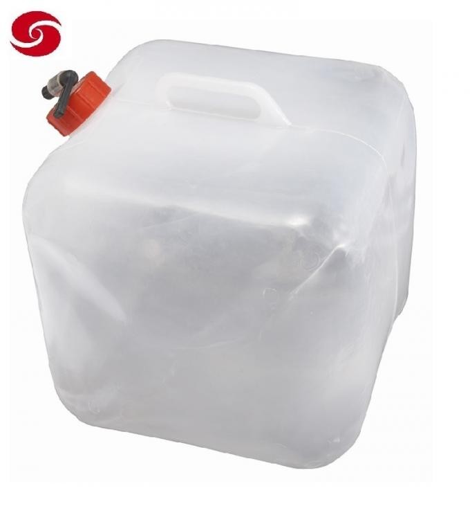 Army Standard 5L/10L/20 L LDPE Food Level Camping Folding Plastic Relief Military Water Jerry Can