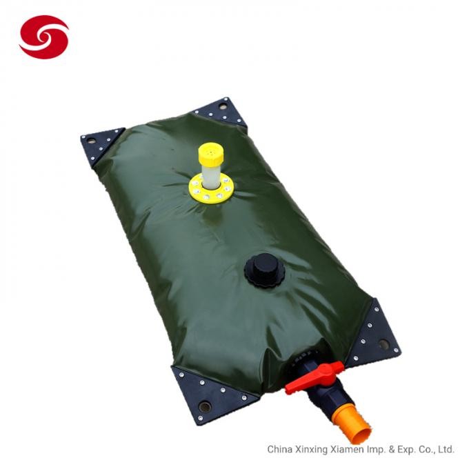 100L Military Farm Irrigation PVC TPR Collapsible Water Tank/Water Bladder/ Pillow Tank TPR Water Bladders for Fuel Storage Tarpaulin/Water Storage Bag