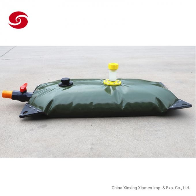 100L Military Farm Irrigation PVC TPR Collapsible Water Tank/Water Bladder/ Pillow Tank TPR Water Bladders for Fuel Storage Tarpaulin/Water Storage Bag