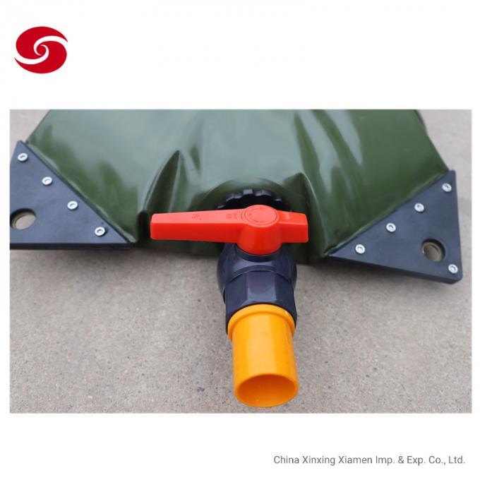 100L Military Farm Irrigation PVC TPR Collapsible Water Tank/Water Bladder/ Pillow Tank TPR Water Bladders for Fuel Storage Tarpaulin/Water Storage Bag