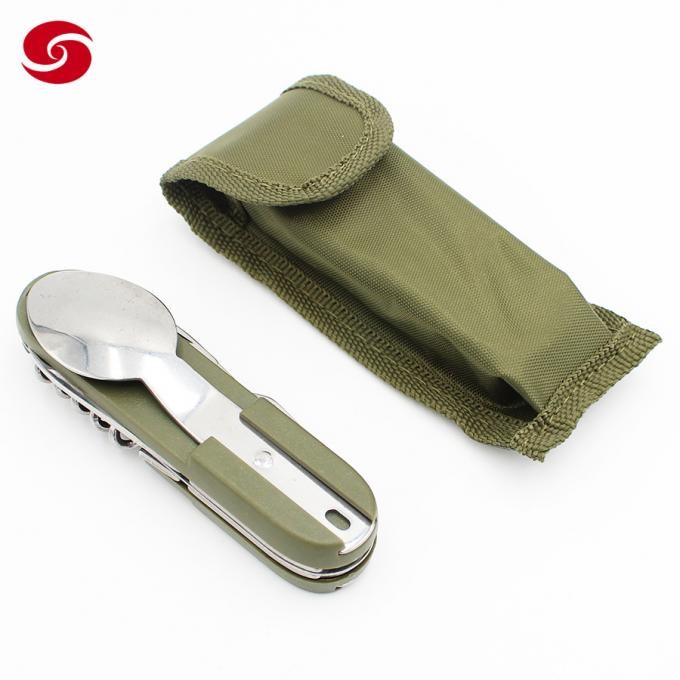 Reusable Stainless Steel Cutlery Sets Foldable Stainless Steel Tableware