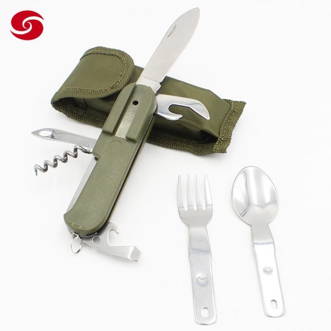 Reusable Stainless Steel Cutlery Sets Foldable Stainless Steel Tableware