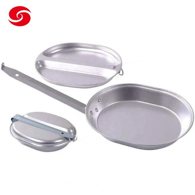 Military Two Pieces Aluminum Army Mess Tin