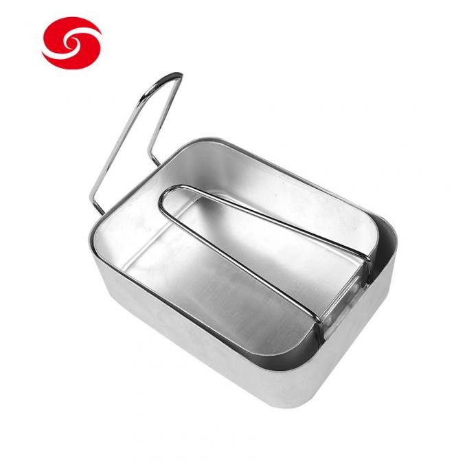 Hot Sale Military Mess Tin, Stainless Steel High Quality Two Piece Aluminium Mess Tin