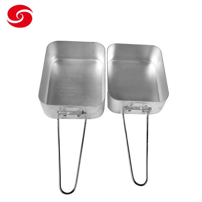 Hot Sale Military Mess Tin, Stainless Steel High Quality Two Piece Aluminium Mess Tin