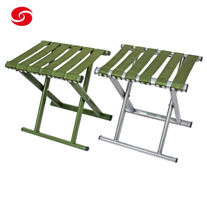 Furniture Army Green Folding Stool Chair for Fishing