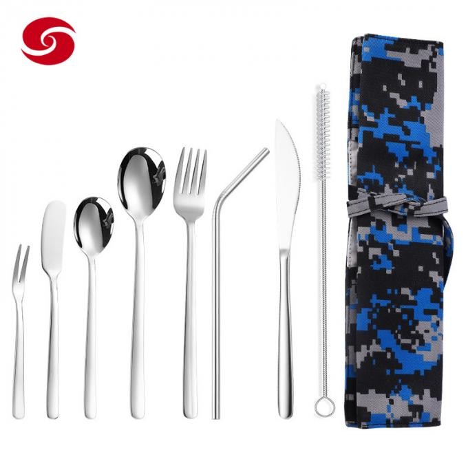 Personal Dining Stainless Steel Cutlery Set Sliverware Mirror Polish Spoon Fork