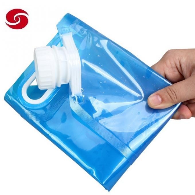 5L/10L Sports Fold The Water Bag Plastic Drinking Water Bag Portable Outdoor Militry Army Water Bag