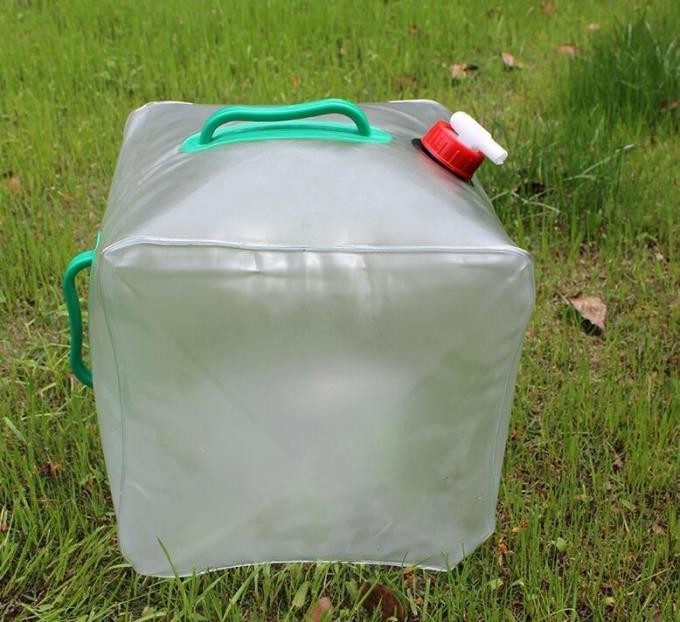 10L/20L PE Food Level Camping Folding Plastic Outdoor Relief Water Jerry Can