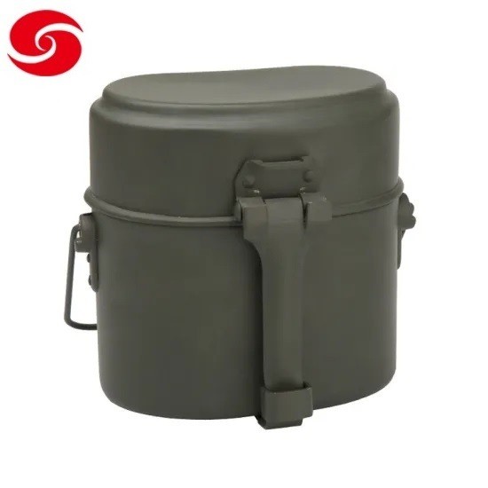 Wholesale Aluminum Military Outdoor Army Police Mess Tin/Military Army 1mm Thickness Aluminum Germany Mess Tin