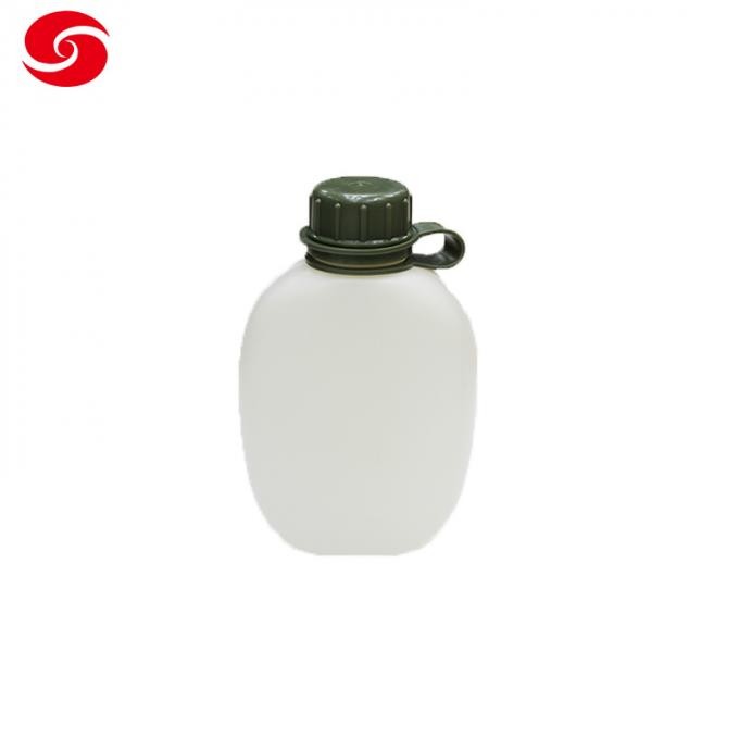 1 Liter PE Plastic Water Canteen Army Cooking Cup Military Drinking Bottle