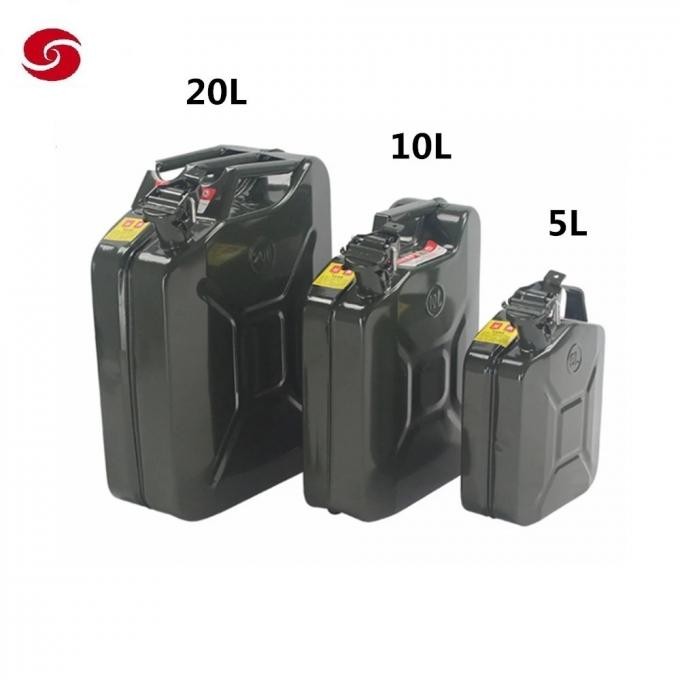 High Quality Steel Military Gasoline Fuel Tank Petrol Jerrycan 20 Liter 5 Gallon Gal Oil Water Jerry Can