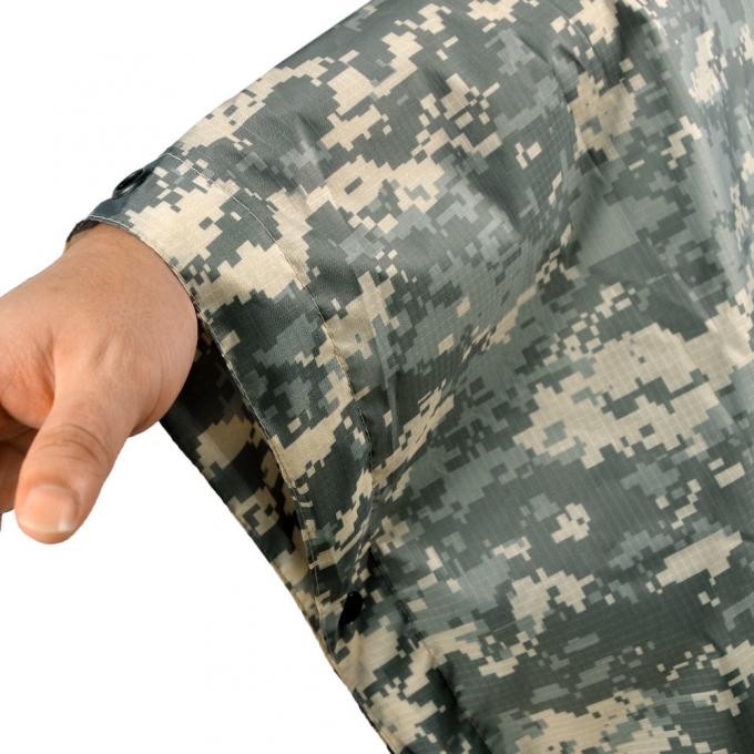 Light Weight Digital Camouflage Rain Poncho for Outdoor