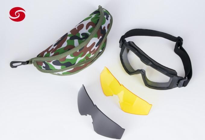 Military Tactical Army Ballistic Bulletproof Goggles Outdoor Glasses for Shooting