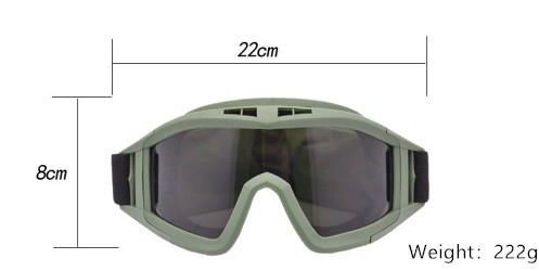 Safety Glasses/ Protective Glasses/ Bulletproof Goggles/ Ballistic Goggles/ Motorcycling Goggles/Anti Dust Anti-Terrorism Army Military Shooting Goggles
