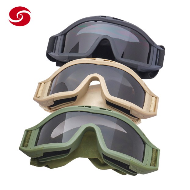Safety Glasses/ Protective Glasses/ Bulletproof Goggles/ Ballistic Goggles/ Motorcycling Goggles/Anti Dust Anti-Terrorism Army Military Shooting Goggles