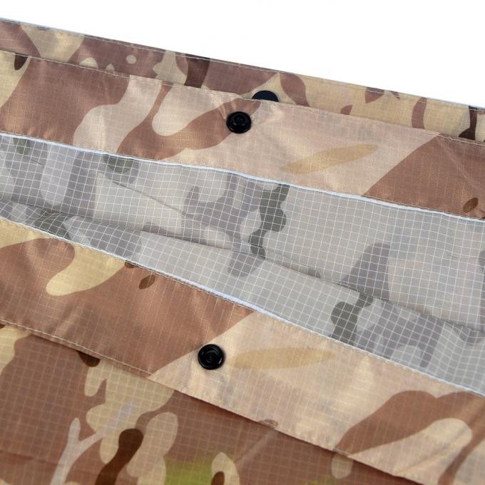 Rainwear Waterproof Camouflage Military Tarp Poncho for Man