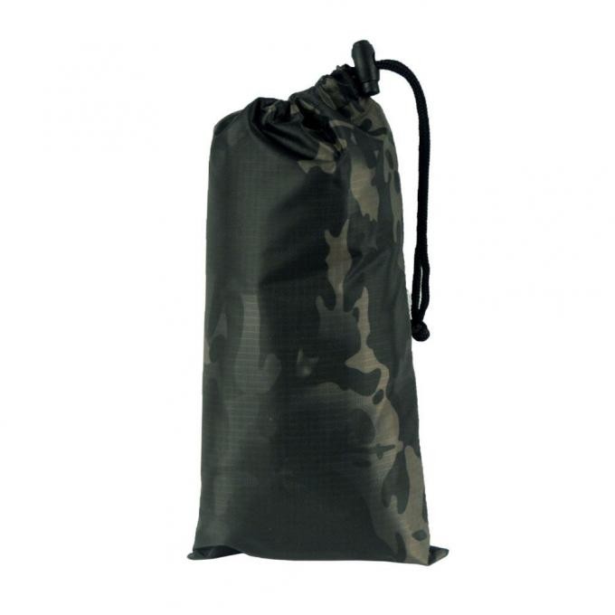 Outdoor Polyester Military Rain Coat with PU Coating