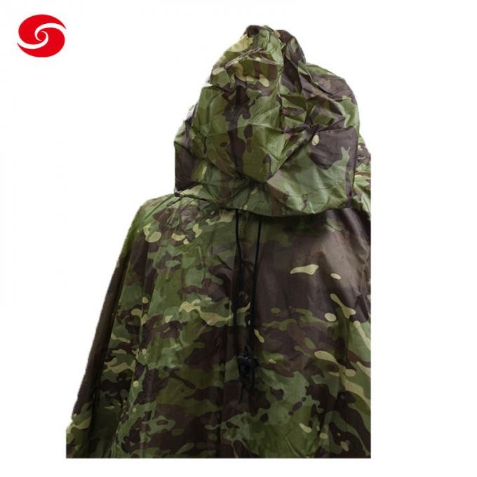 High Quality Military Raincoat Camouflage Poncho Army Poncho Raincoat