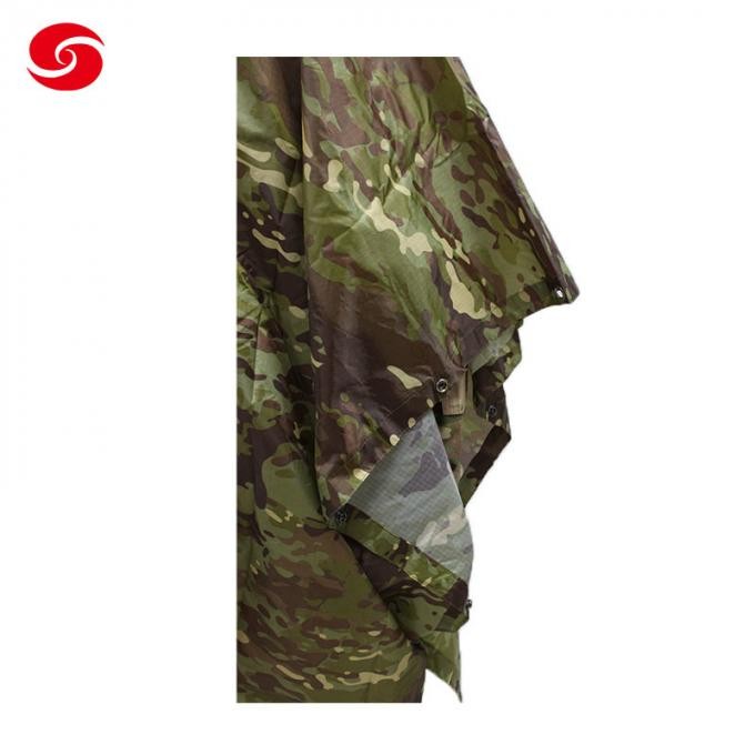 High Quality Military Raincoat Camouflage Poncho Army Poncho Raincoat